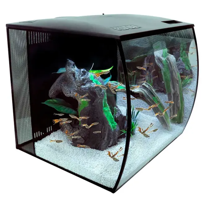 Huvudbild Fluval Flex Led 57lsvart 41x39x39cm 9.5w 7500k ...