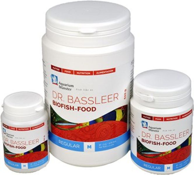 Huvudbild DR BASSLEER BIOFISHFOOD REGULAR L 300 gram