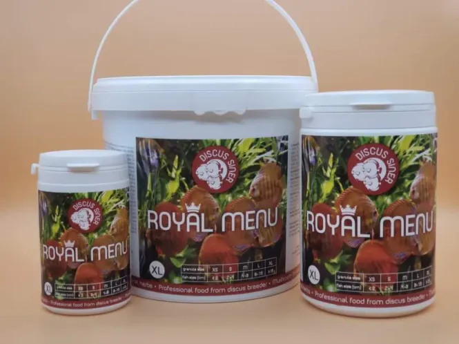 Huvudbild Royal Menu Discus- Sine  XS 1000 ml/400g- FISH ...
