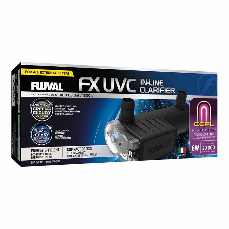 Fluval Fx Uvc In-line Clarifier 1500l 